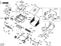 Bosch 0 600 889 503 Asm 32 Accu Lawnmower 12 V / Eu Spare Parts